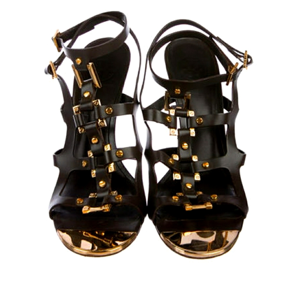 Tory Burch Chocolate brown leather heels